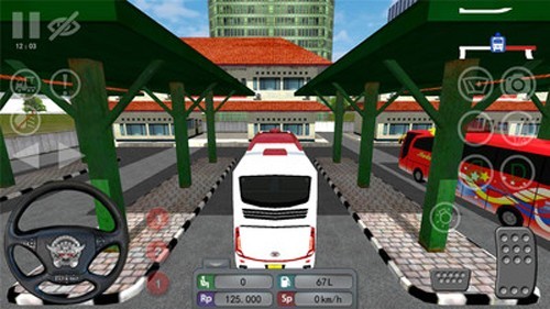印尼巴士模拟器3.7.1版本破解版-游戏截图2