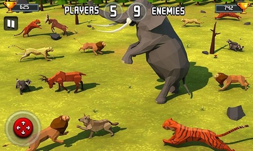 动物王国战斗模拟器无限钻石无限金币-游戏截图1